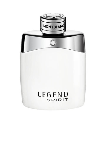 Montblanc Legend Spirit, silver cap, MONTBLANC in black on cap, LEGEND SPIRIT in black