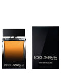 dolce and gabbana the one ,black top,orange,glass sides,black box
