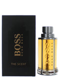 Hugo Boss BOSS THE SCENT ,grey cap,orange ,glass body,black box,HUGO BOSS BOSS THE SCENT in gold 