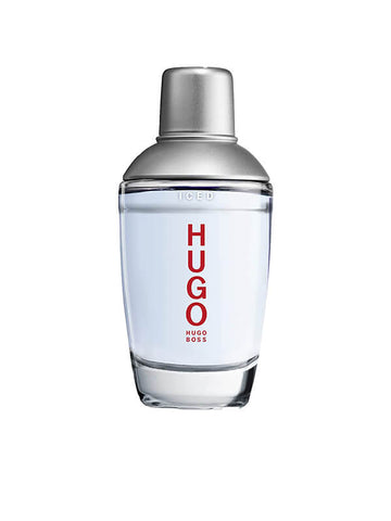 hugo boss hugo iced, ICED in white, Hugo hugo boss in red glass body