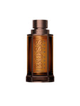HUGO BOSS BOSS The Scent Absolute For Him, brown cap ,THE SCENT ENGRAVED IN cap, BOSS HUGO BOSS ABSOLUTE