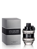 Victor & Rolf SpiceBomb, grenade body shape,black top, greyish box